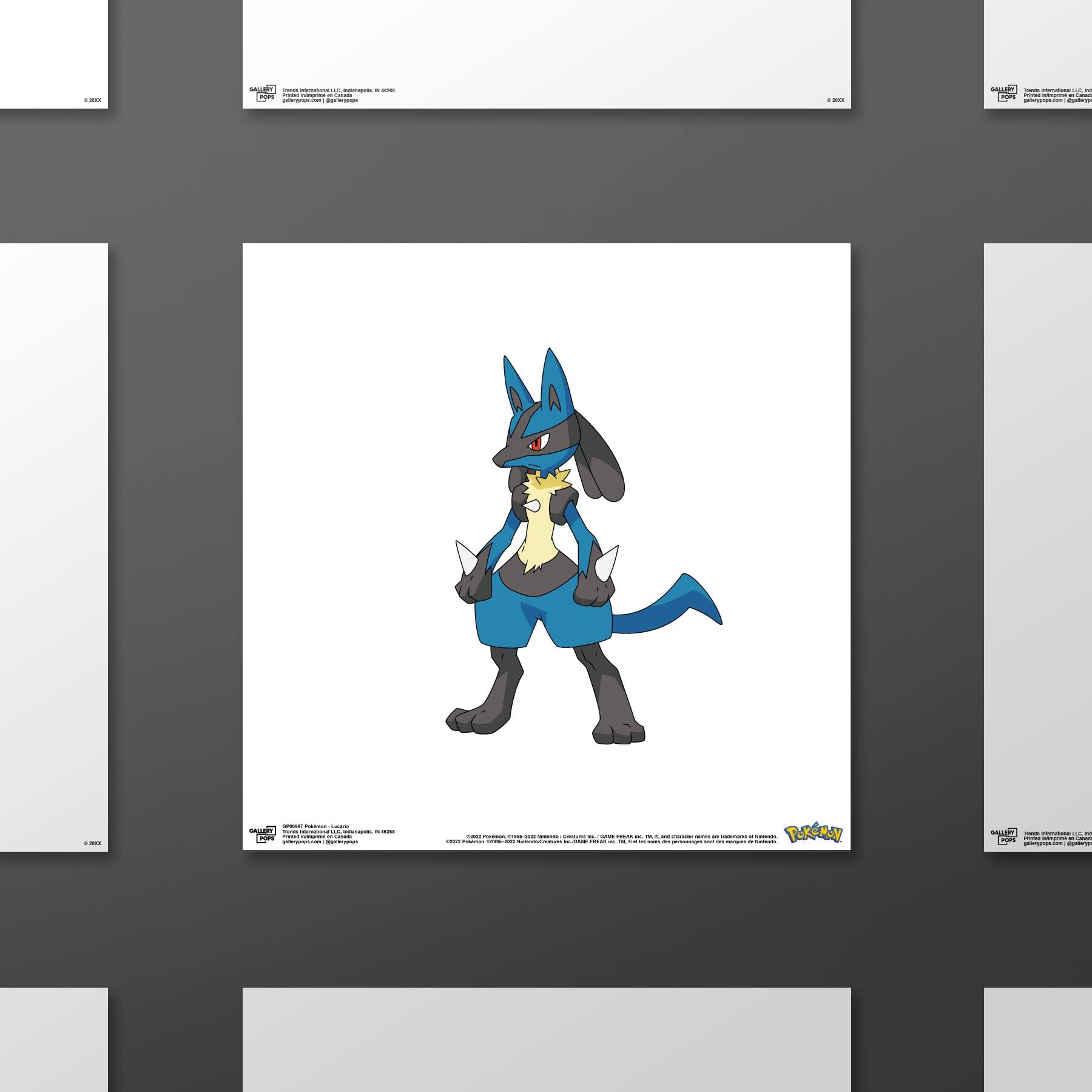 ルカリオ　ポスター Amazon.co.jp: Trends International Gallery Pops ポケモン